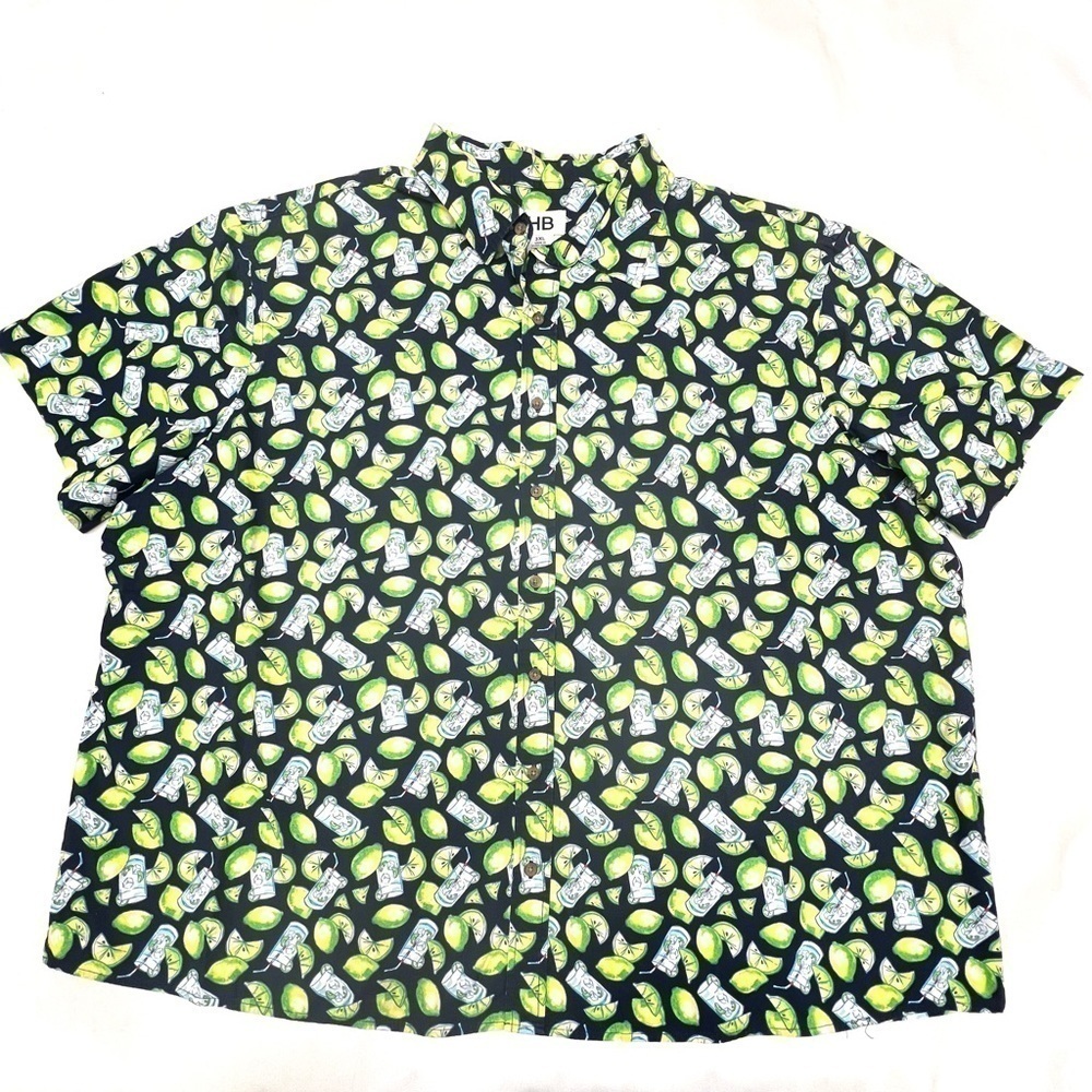 HB 3XL CASUAL BUTTON DOWN Short Sleeve - Picture 6 of 6